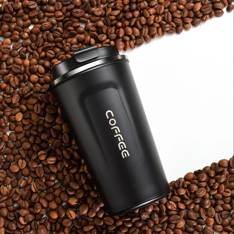 Stainless Steel Coffee Cup Thermos Mug Leak-Proof Thermos Travel Thermal Vacuum Flask Insulated Cup Water Bottle